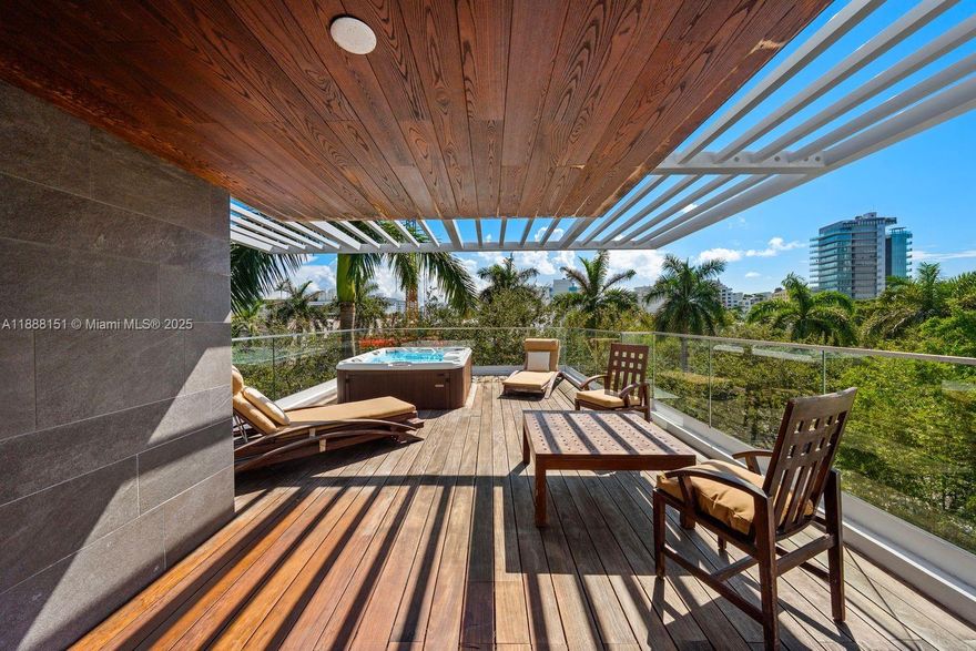 This is your chance to own a South of Fifth luxury townhome! Perfect for buyers seeking space, and style. This 3-bed + office, 3.5-bath residence offers 2,400+ sq ft, a chef’s kitchen, and a private rooftop terrace ideal for entertaining.Located in a secure gated community with 2 private parking spaces, this home delivers the perfect blend of comfort and convenience. Walk to the beach, South Pointe Park, and Miami’s top restaurants in minutes.Prime location + modern design = unmatched value. Homes like this rarely hit the market — schedule your showing today!