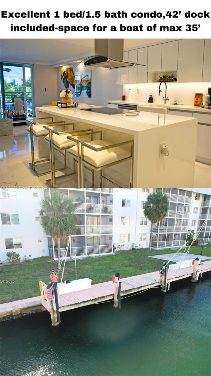 Property for Sale at 3849 Ne 169th St 302, North Miami Beach, Miami-Dade County, Florida - Bedrooms: 1 
Bathrooms: 2  - $380,000