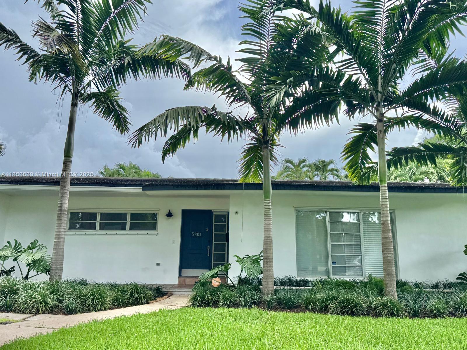 Located on a quiet, tree-lined street in Poinsettia Estates, this well-maintained 4-bedroom, 3-bathroom home offers 2,494 sq. ft. of living space on a 16,030 sq. ft. lot. Built in 1956, the home features two large family rooms, a dining room, and an eat-in kitchen—all with a spacious, functional layout.
The kitchen and all three bathrooms have been recently renovated with clean, modern finishes. The split-bedroom floor plan provides added privacy, and the oversized backyard includes a large pool and plenty of space for outdoor living.
Other highlights include mature landscaping, great natural light, and proximity to top Pinecrest schools, parks, and shopping.
