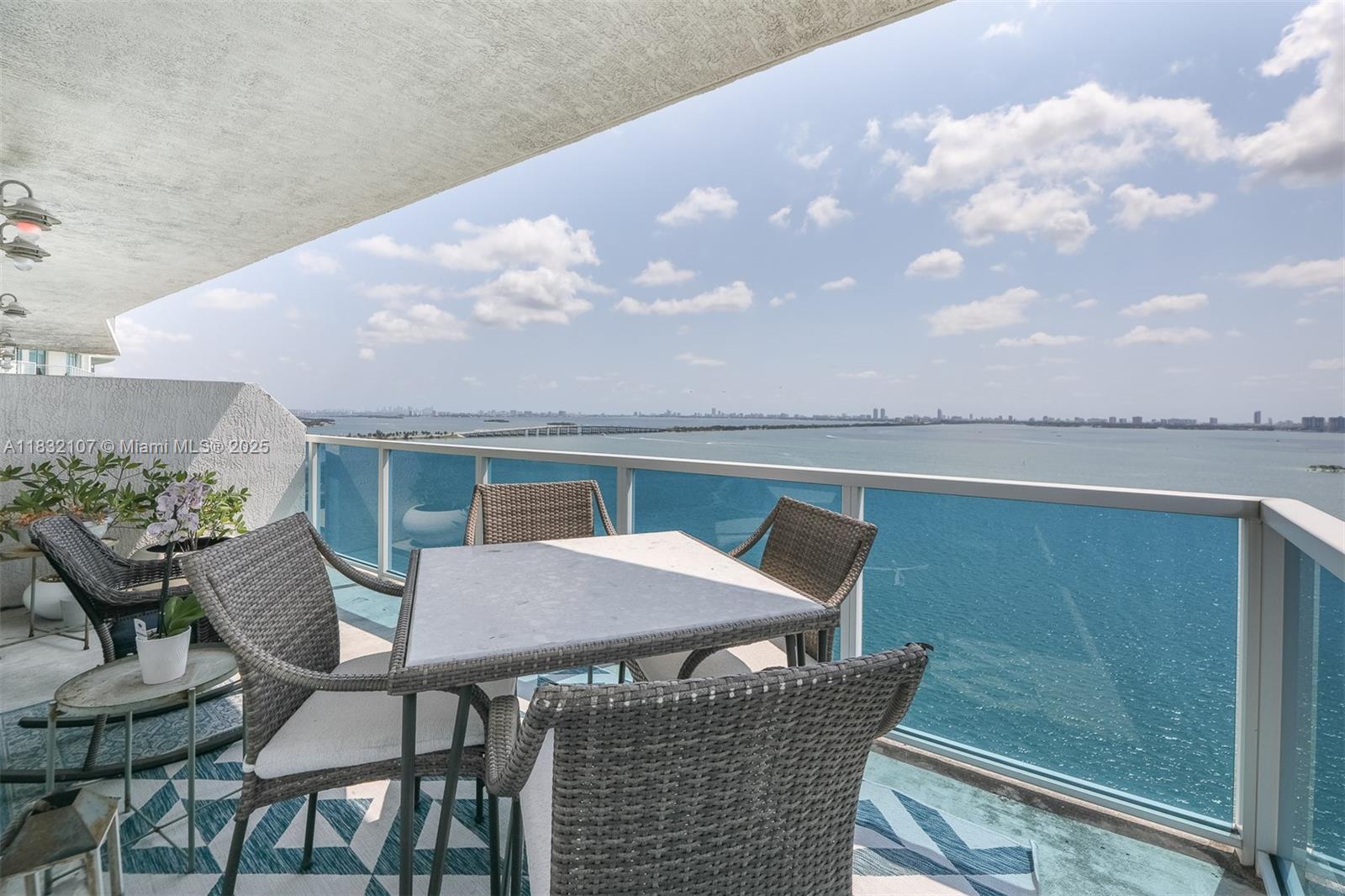 Designed by Kobi Karp. Spectacular and expansive 2 bed/2 bath, (largest 2 bed 1,594 sq ft) in Star Lofts on the Bay. Open concept with breathtaking direct water views on oversized, wrap around balcony. Hurricane impact windows and sliding glass doors. The large chef’s kitchen features granite countertops, high-end stainless-steel appliances and Sub Zero refrigerator. Washer/dryer in unit. 1 assigned garage parking space. Luxury amenities include infinity edge pool, jacuzzi, state of the art gym, yoga studio, meditation garden with valet and security on site. Waterfront, boutique, loft style condo building in Edgewater, only 3 units per floor. Located minutes from Downtown, Brickell, Wynwood, Design District, Miami Beach and Margaret Pace Park. Assessments paid in full.