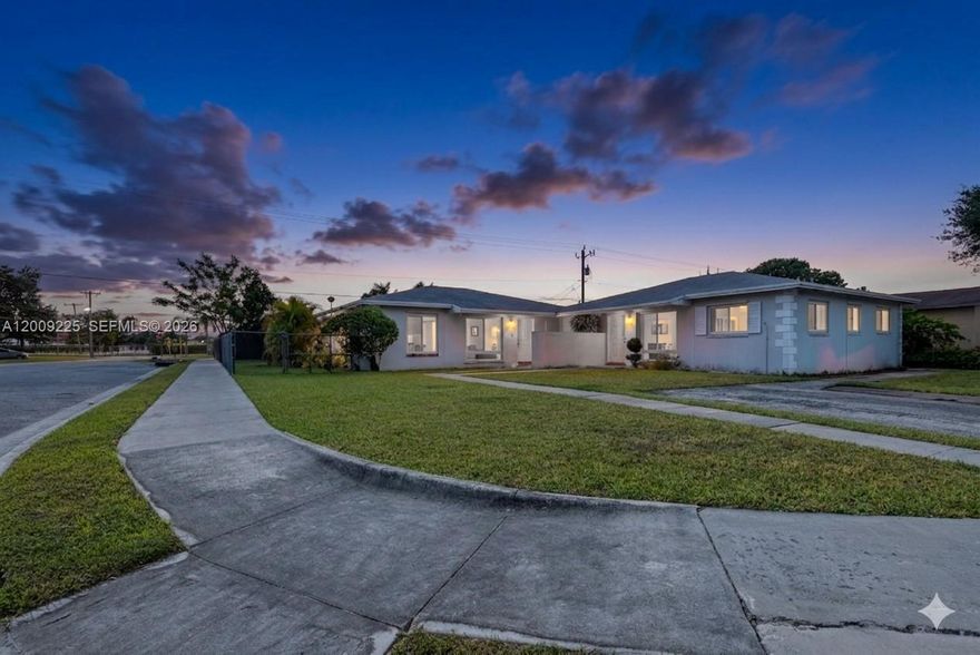 Now available for rent at 19701 SW 103 CT in Cutler Bay, Florida. This updated 3-bedroom, 1-bath residence is one side of a duplex offering 1,044 sq/ft of bright and modern living space with impact glass windows and doors, a fully fenced private backyard, and stylish finishes throughout.
Inside, the home features over-sized tile flooring, spacious bedrooms with ceiling fans, updated lighting, and abundant natural light. The renovated kitchen includes stainless steel appliances, granite countertops, upgraded cabinetry, and modern finishes designed for comfortable everyday living. The open-concept living and dining areas create a spacious feel perfect for relaxing or entertaining.