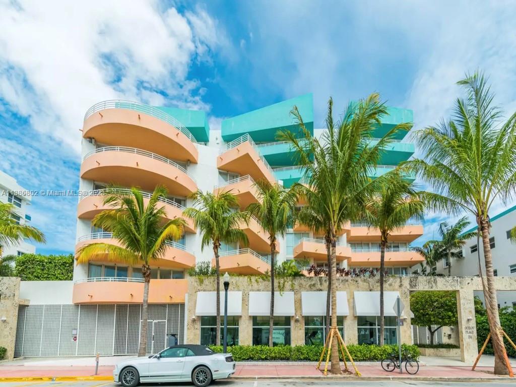 In the prestigious South of Fifth, Ocean Place is a very desirable condo. Amazing location facing the beautiful Beach of Miami, in the residential and quiet location of Ocean Drive. Friendly pedestrian area. Experience the South Beach lifestyle in a luxury apartment with a nice View on Ocean Beach Park. Short walking distance to famous restaurants (Joes Stone, Prime, Art Deco district, Nightlife & shops.
An Upscale Boutique building in Mimo style designed by renowned Arquitectonica, fully remodeled with Pool, Gym, Jacuzzi, security guard, one car garage Parking.
Large 2 BDR/2 BTH corner unit. Luminous and luxurious interior, impeccably furnished, Marble ?oors, 2 Marble Bathrooms Jacuzzi,Fully Equipped newly renovated Kitchen.TV, Wi-Fi. Washer and Dryer Machine. Wrap-around Balcony.