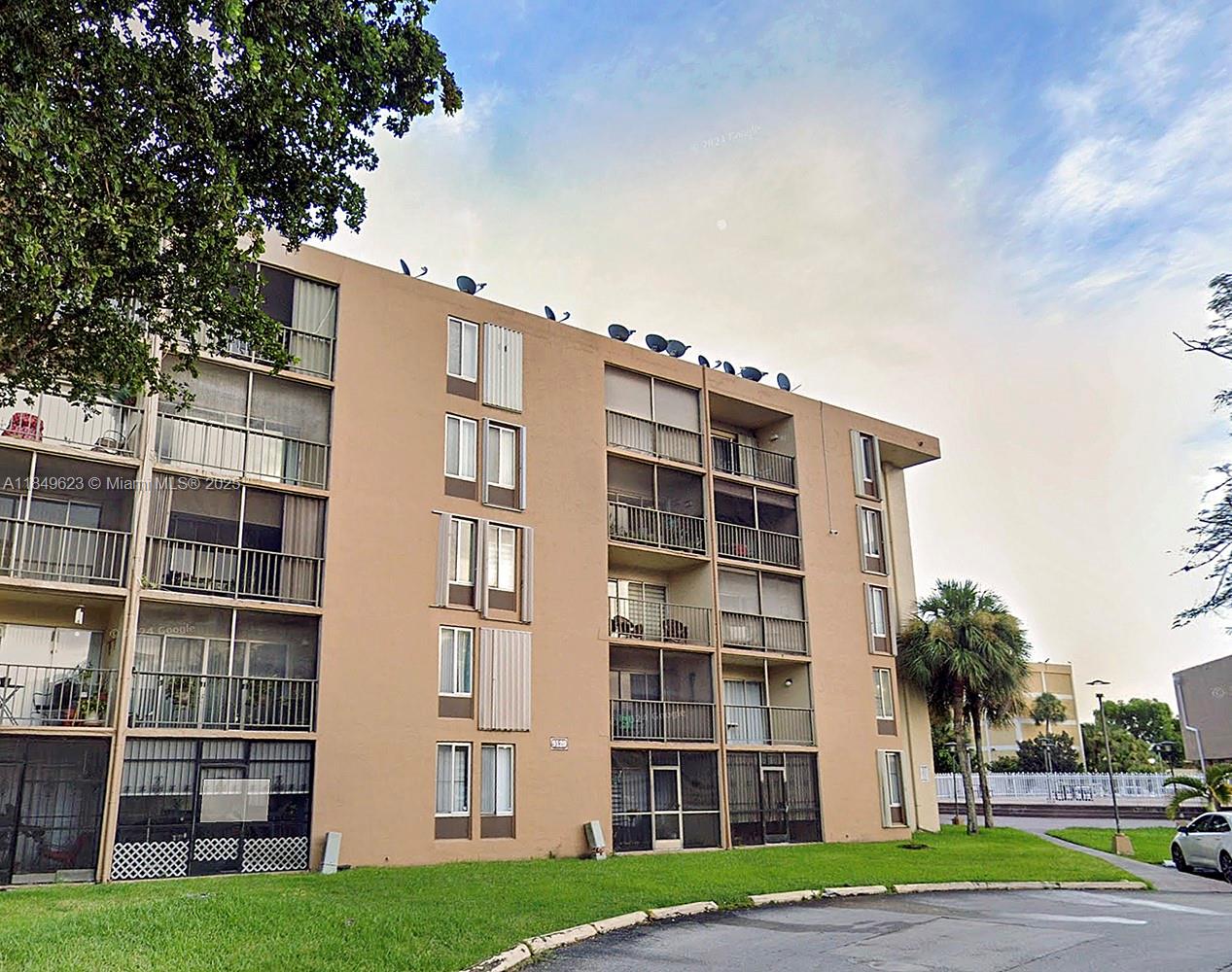 Spacious 1 bed, 1 bath condo with 776 sq ft in a great location near Doral. Close to the airport, expressways, Dolphin Mall, International Mall, top schools, and new shopping centers. Built in 1975, this unit features tile floors, central air/heat, a large kitchen with refrigerator, stove/oven, dishwasher, and a tankless water heater. Accordion hurricane shutters on windows and sliding glass door leading to a large balcony facing the pool. Ample closet space, 1 assigned parking space, and plenty of visitor parking. Community amenities include pool and tennis court. A great opportunity to own in a desirable area!