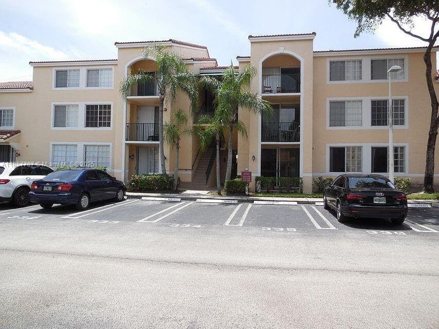 Fantastic location in the heart of West Palm Beach! Situated close to the Outlet Mall and just a 12-minute drive to the beach, this second-floor unit offers convenience and comfort. Featuring two bedrooms and two baths, this unit boasts tile and laminate flooring throughout. The bathroom showcases an upgraded vanity, while the spacious kitchen offers tile counters and more. Don't miss out—schedule your appointment today!
