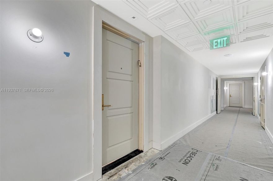 Easily convertible to three bedrooms with stunning ocean and city views unit. Enjoy incredible sunrises and sunsets. Location, location, location, across from the prestigious Bal Harbour shops and restaurants. Make your dream unit to suit your taste. 2 bedrooms 3 baths, 2000 sqft. Living room with Murphy bed. Open new Glass balcony, large Kosher kitchen/sink., washer/dryer, tons of closets, new hurricane windows and doors. Amenities included, 3 new tennis courts, pool, beach service, gym, Balmoral restaurant, 24-hour security, 2 party lounges, library, valet parking, storage, spa, hair salon, dentist office.