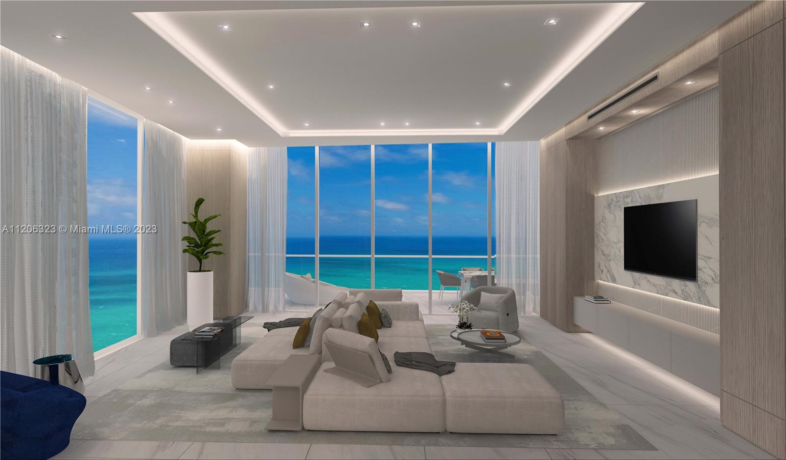 Property for Sale at 18501 Collins Ave 1501, Sunny Isles Beach, Miami-Dade County, Florida - Bedrooms: 5 
Bathrooms: 6  - $7,199,999