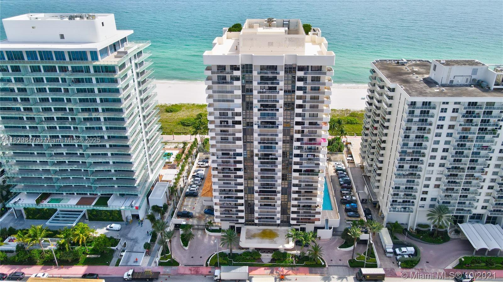 BEAUTIFUL, BRIGHT AND VERY SPACIOUS 2/2 FURNISHED APARTMENT IN L'EXCELLENCE CONDOMINIUM! MIAMI BEACH LUXURY LIVING RIGHT ON MILLIONAIRES ROW. REMODELED CORNER UNIT WITH FULL APPLIANCES, HIGH IMPACT WINDOWS, TWO HUGE BALCONIES WITH VIEW TO THE INTRACOSTAL AND THE OCEAN. BRAND NEW A/C, WASHER AND DRYER AND FRIDGE. AMMENITIES INCLUDE: CLUB ROOM, LIBRARY, BILLIARD & TV RM, CONFERENCE ROOM AND KID'S PLAYING AREA. OCEANSIDE SALT WATER HEATED POOL, SEPARATE LAPPING POOL, JACUZZI, TWO GYMS, SAUNA, STEAM ROOM, CURATED BBQ AREA AND DIRECT ACCESS TO THE BOARDWALK AND THE LIFEGUARDED BEACH WITH COMPLIMENTARY BEACH CHAIRS AND UMBRELLA SERVICE. ON SITE MANAGEMENT, 24-HR CONCIERGE AND COMPLIMENTARY VALET PARKING. WATER, INTERNET AND CABLE INCLUDED. AVAILABLE FOR MINIMUN 6 MONTHS LEASE.