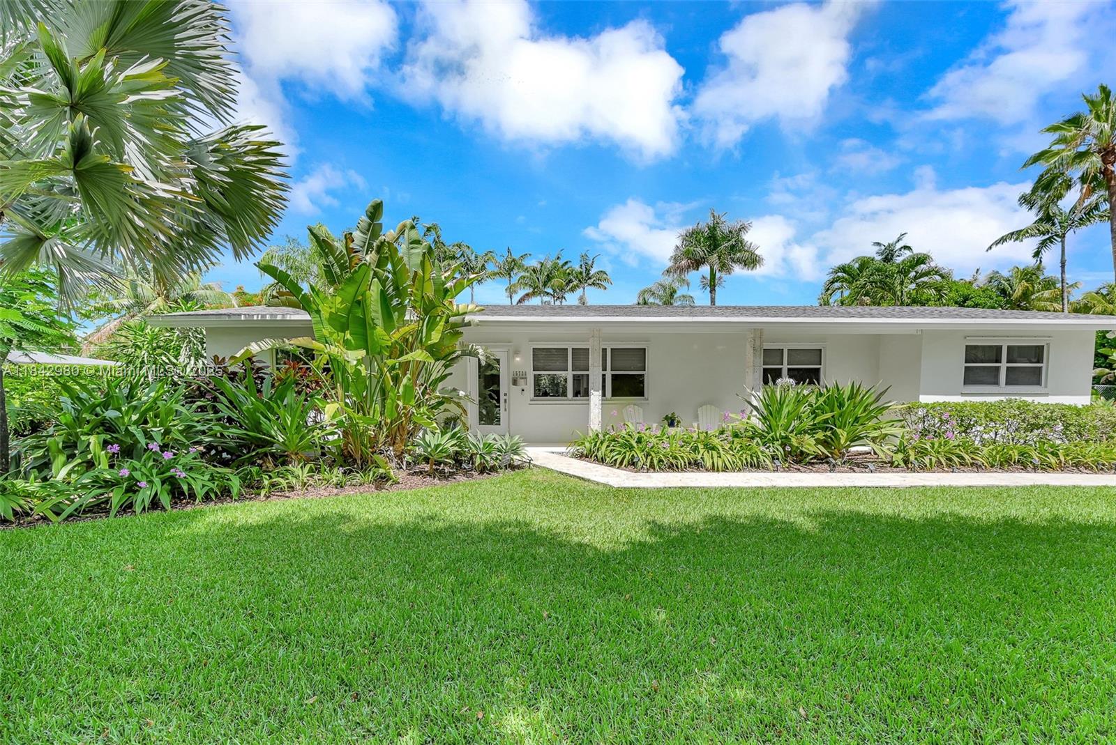 RARE OPPORTUNITY: Nearly a half acre lot listed significantly below appraised value! The best deal for a lot this size in Palmetto Bay, and in highly desirable Flood Zone X. The yard is a peaceful paradise with a pristine pool, and adorned with well manicured landscaping, mature trees and a 3 zone irrigation system. This meticulously maintained 3BD, 2BA layout includes an additional flex room with its own entrance—ideal for a home office, playroom, or guests. The updated kitchen boasts custom cabinetry and mostly new appliances, while Elfa-organized closets add smart storage. Don’t miss this home with tremendous curb appeal, a modern driveway, dedicated laundry room and proximity to parks and A-rated schools. Priced to sell—schedule your showing today!