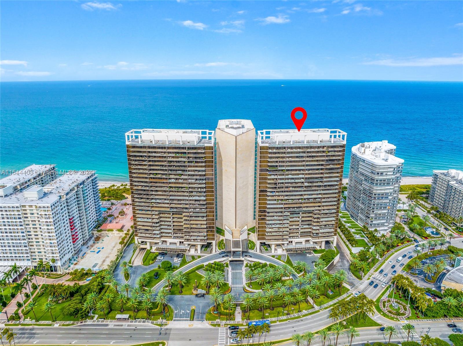 Rental Property at 9701 Collins Ave 1405S, Bal Harbour, Miami-Dade County, Florida - Bedrooms: 2 
Bathrooms: 3  - $20,000 MO.