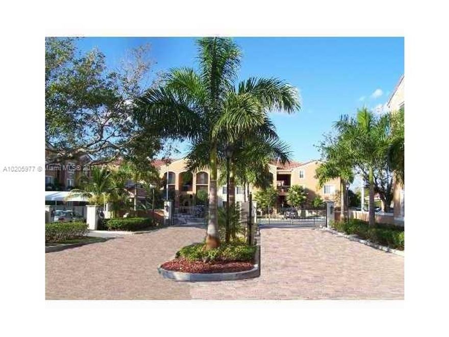 Most sought after gated Community of Gables Court. Feels like a single family home. This Turnkey, Fully Furnished 3BR/2BA PH walkup is beautifully updated, high ceilings in main living area, split floor plan with private master suite corner, oversized balcony, full size washer/dryer in unit. Family Community boasts more amenities than most: Gym, indoor Raquetball, Party area, Library, Playroom, Business Center, Billiard, Wonderful Pool, Jacuzzi, BBQ, Wetbar, and TV's. Occupancy Available 2/15/17
