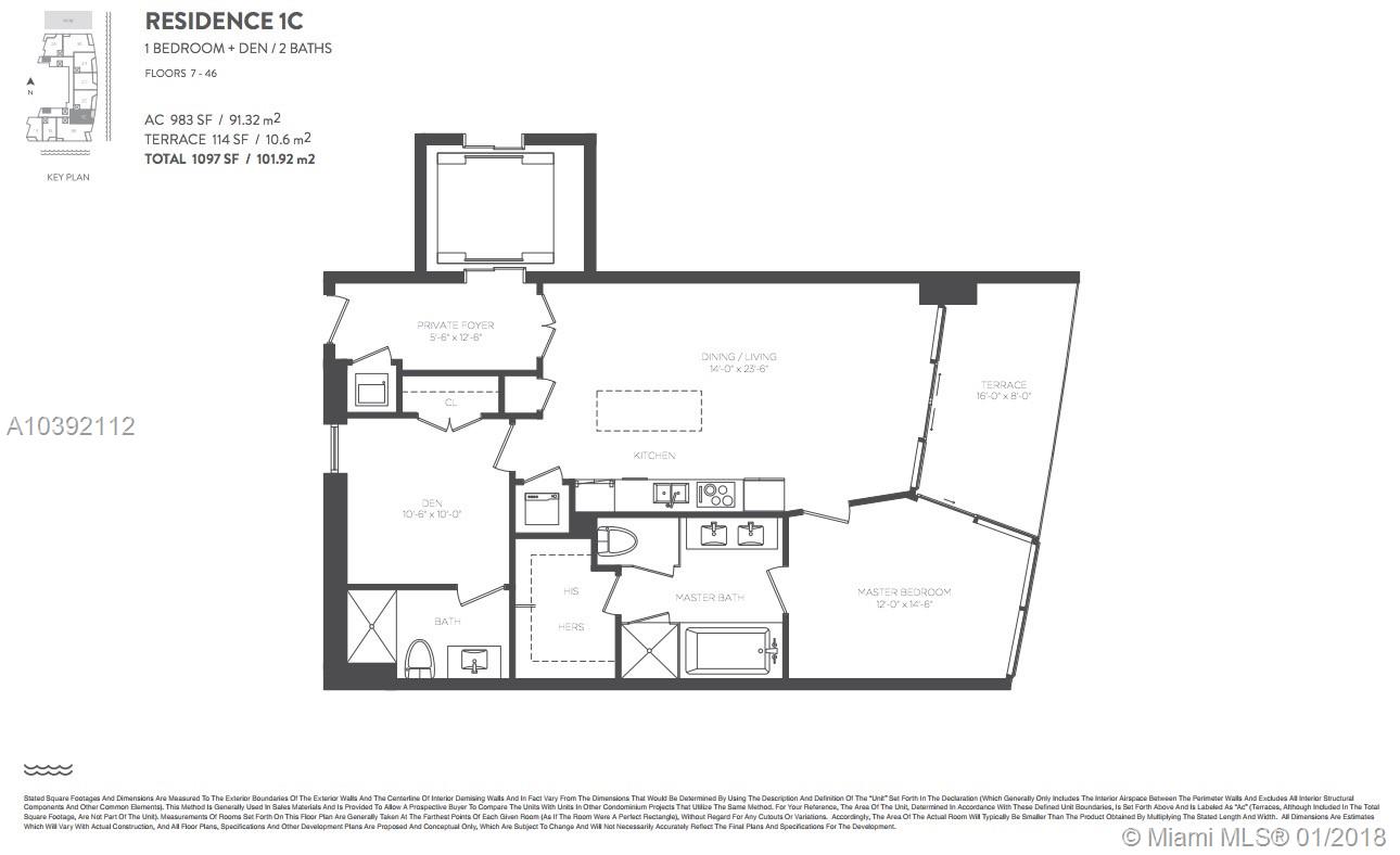 BISCAYNE BEACH CONDO - Residential Lease
