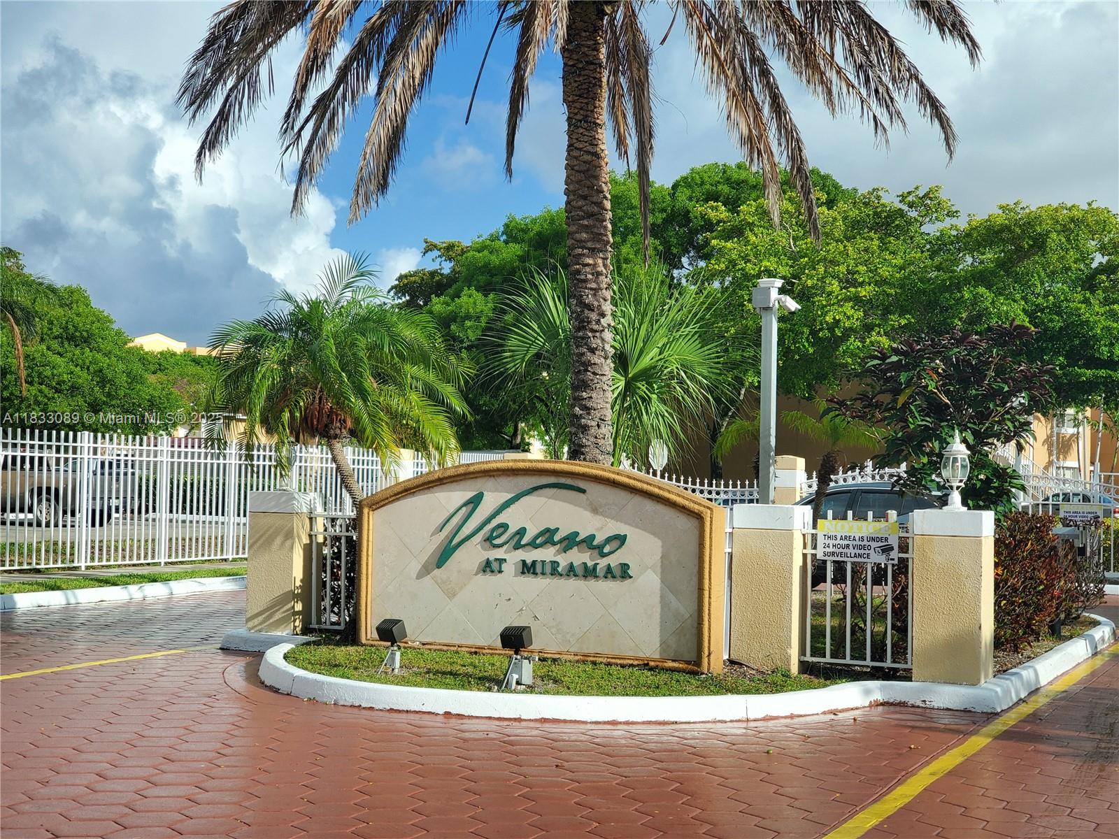 Amazing First Floor unit with an Unique Location, Close To Turnpike, I75 and I95. Hard Rock Stadium Area. No Carpets, very clean unit with Washer And Dryer inside.