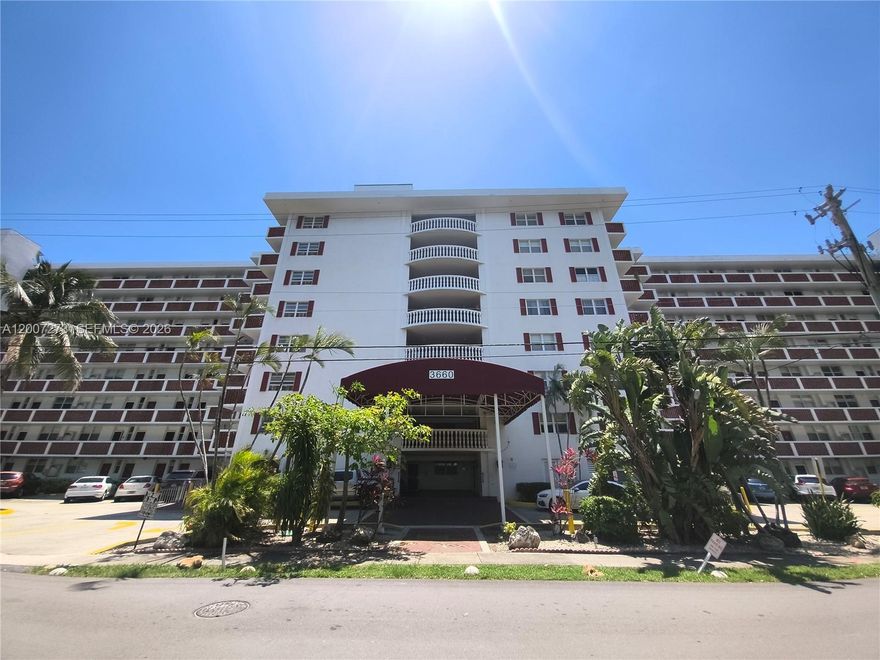 Beautiful 2-bedroom, 2-bath residence located in the highly desirable, guard-gated community of Eastern Shores. This spacious unit features an oversized living room and screened terrace perfect for entertaining or relaxing in comfort. All tiled flooring, smooth ceilings (no pop-corn). With a very nice water view. A true dream for boating enthusiasts, with easy access to the Intracoastal. Ideally situated within walking distance to Intracoastal Mall and just minutes from the beach, Aventura Mall, Bal Harbour, fine dining, shopping, and places of worship. Convenient access to Golden Glades makes commuting a breeze. Vacant and easy to show! 

Pet-friendly building. Investors welcome — unit can be rented up to 4 times per year starting the first year of ownership.

Maintenance includes basic cable and water.