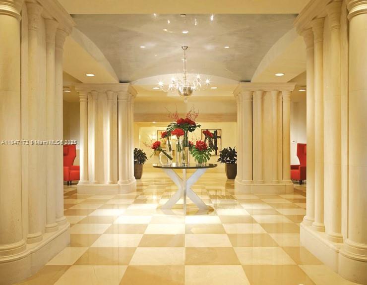 Step into this rare 3-bedroom, 2-bath garden residence in the heart of Sunny Isles, offering the
perfect balance of indoor comfort and outdoor living. The primary bedroom is a serene suite, while the
thoughtfully designed layout includes spacious living areas. This unique lanai-style home features an oversized
private terrace, perfect for outdoor dining, play, or lounging—an ideal setting for families with children and pets.
The lush garden surroundings give the feel of a single-family home, just steps from the beach. With high-end
finishes, abundant natural light, and direct access to resort-style amenities, including a pool, gym, and beach club
services, this residence combines luxury and practicality in one of the most desirable locations in Sunny Isles