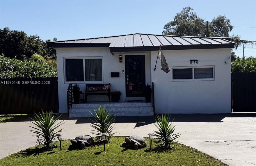 Discover this stunning, fully renovated 3-bedroom, 2-bathroom home located in the heart of the charming Village of Virginia Gardens at 5870 NW 38th Street. This residence offers a modern living experience with sophisticated finishes throughout, providing a seamless blend of comfort and style in one of Miami’s most tranquil neighborhoods. Positioned just minutes away from Miami International Airport and offering immediate access to major highways like the SR-112 Airport Expressway and the Palmetto, this location is a commuter's dream that keeps all of South Florida within reach. You’ll be surrounded by local hotspots, including the historic Curtiss Mansion, the lush fairways of the Miami Springs Golf & Country Club, and neighborhood favorites like Basilico Ristorante, Bryson’s Irish Pub, and The Better Taco. Whether you’re looking for a peaceful retreat or a central hub near the city’s vibrant energy, this home delivers it all.

Come see for yourself during our open house this Sunday from 12:00 PM to 2:00 PM!