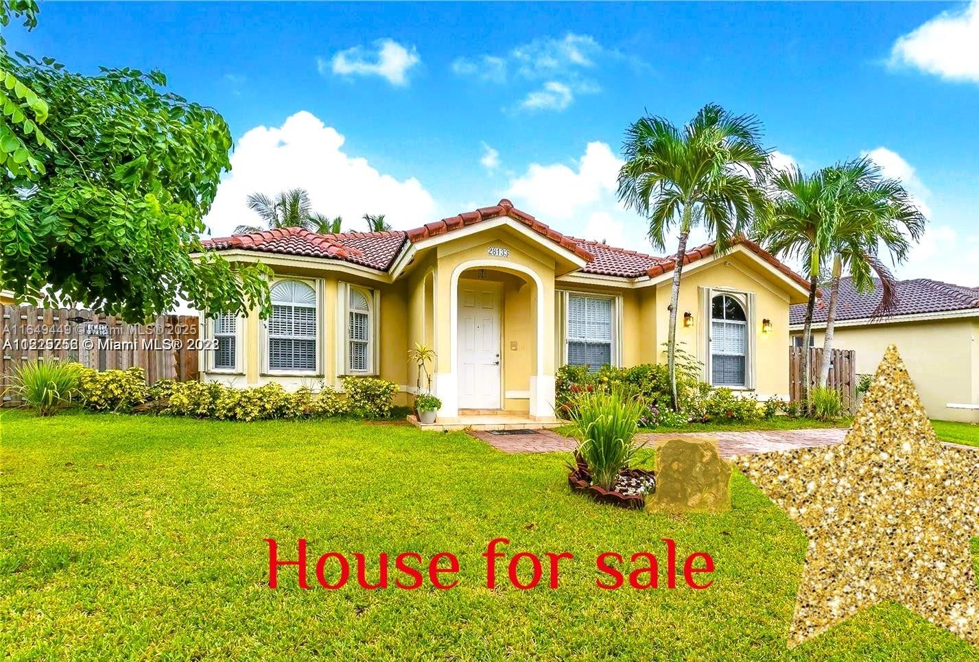 Property for Sale at 28133 Sw 132nd Ave, Homestead, Miami-Dade County, Florida - Bedrooms: 4 
Bathrooms: 2  - $620,000