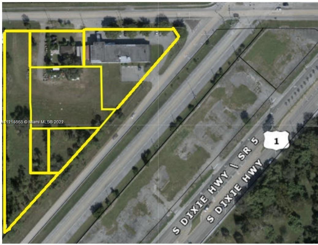Proud to present - 6 Parcels(Total 3.45 acres) Properties - in Homestead - corner of South Dixie Highway. Various zonings This is being sold as an assemblage - 1 - residential, 1 Business building and land, and 4 Agriculture. Must be sold together. folios 30-7908-004-0050/30-7908-0040/30-7908-004-0070/30-7908-037-0170/30-7908-004-0010/30-7908-004-0020. Please do not disturb the business on-site employees or discuss the sale of the property Thank you ( see Brokers Remarks)