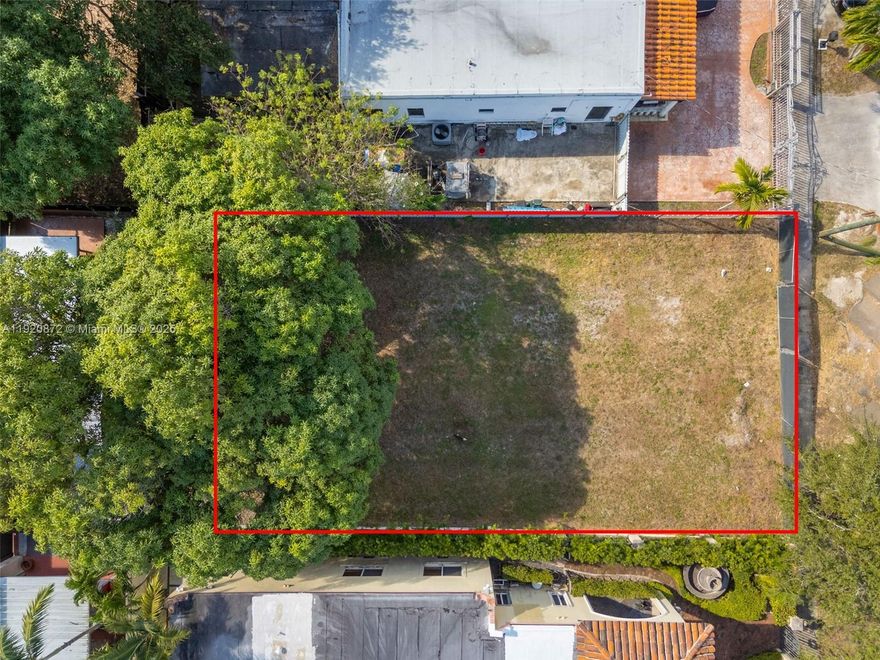 Opportunity to secure a cleared & fully fenced vacant lot in the desirable 33134 area. With the land already cleared, you save on a major upfront cost & can begin planning your build immediately. Whether you are envisioning a custom residence or an investment project, this property offers a flexible canvas in a well-connected Miami location. Near Brickell, Coconut Grove, Downtown Miami, Coral Gables, & Miami International Airport. A permitted construction fence is already in place, providing added convenience as you move forward with design & development. Minutes from the future Miami Freedom Park, the new Inter Miami CF stadium & entertainment district opening in 2026, an area poised for significant growth. A centrally located lot that delivers savings, accessibility, & long term potential.