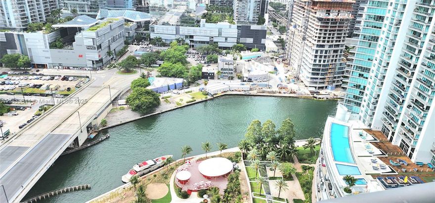 AMAZING view! If living in an UPSCALE, MODERN Bldg & prime location sounds exciting!, this unit has UR name on it. This 32nd Flr FULLY FURNISHED 2-bed/2-bath Unit with wrap around Balcony offers an array of advantages, interior has an open flr plan, with great views. Kitchen with premium LG SS appliances & granite counters. all Marble Flrs, inside Washer & Dryer, Masterbed includes a walk-in closet, full Bath & own Balcony, 1 assigned Parking space, from main balcony enjoy the direct views of the River, Brickell City Center & Skyline of Brickell. This unit is within walking distance to Brickell City Center, Mary Brickell Village & more. The rich on-site amenities are a spa, pool, Gym, Yoga Deck, impressive lobby & more.Bldg is Pet friendly. Someone's going 2B very happy here. let it be U!