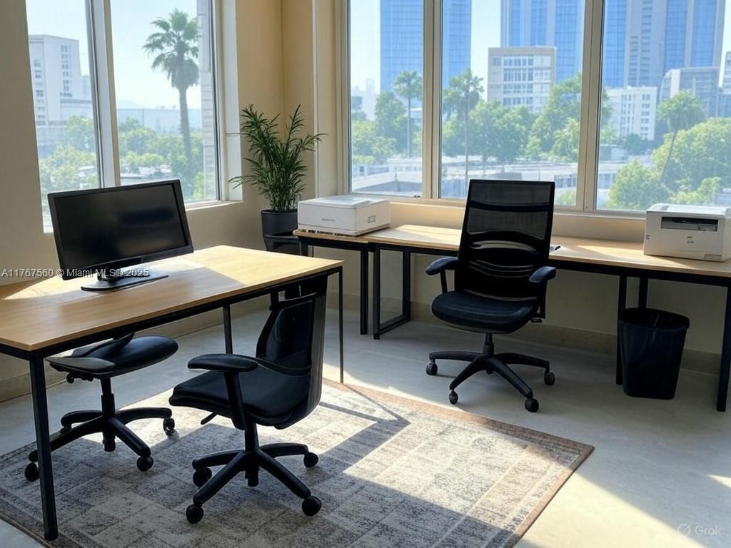 Premium, flexible workspace offering sleek, modern aesthetics and thoughtfully curated amenities. Perfect environment designed to boost productivity, foster creativity, and encourage collaboration. Features private offices, coworking spaces, and impressive meeting rooms ideal for ambitious professionals seeking comfort and sophistication. Elevate your work experience and connect with a dynamic community. Centrally located for convenience and accessibility.