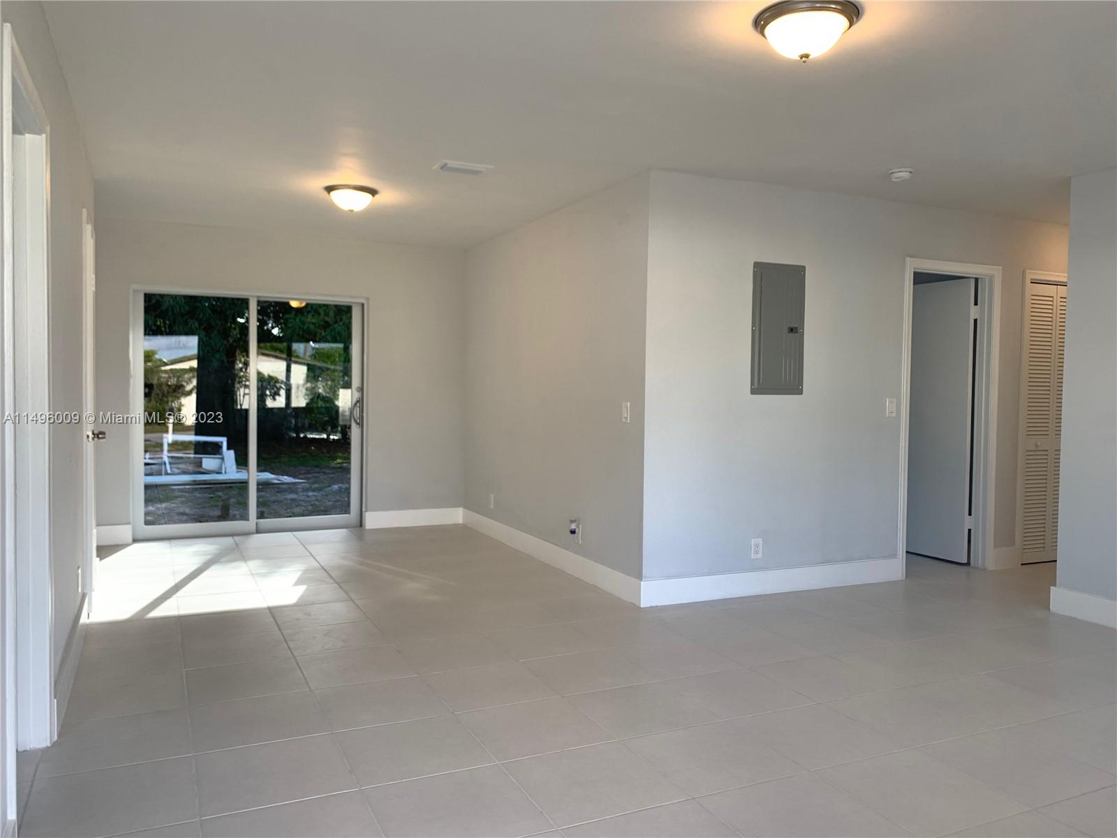 Spacious 4/2 ready to move in, tile throughout, plenty of storage space, large backyard, upgraded kitchen features custom cabinets, granite countertops, and SS appliances. Impact doors and windows and High-efficiency A/C unit. Conveniently located near to the Beach, Great Dining and entertainment. The landlord requires mandatory Renter Insurance, the First month, and two security deposits before moving in.