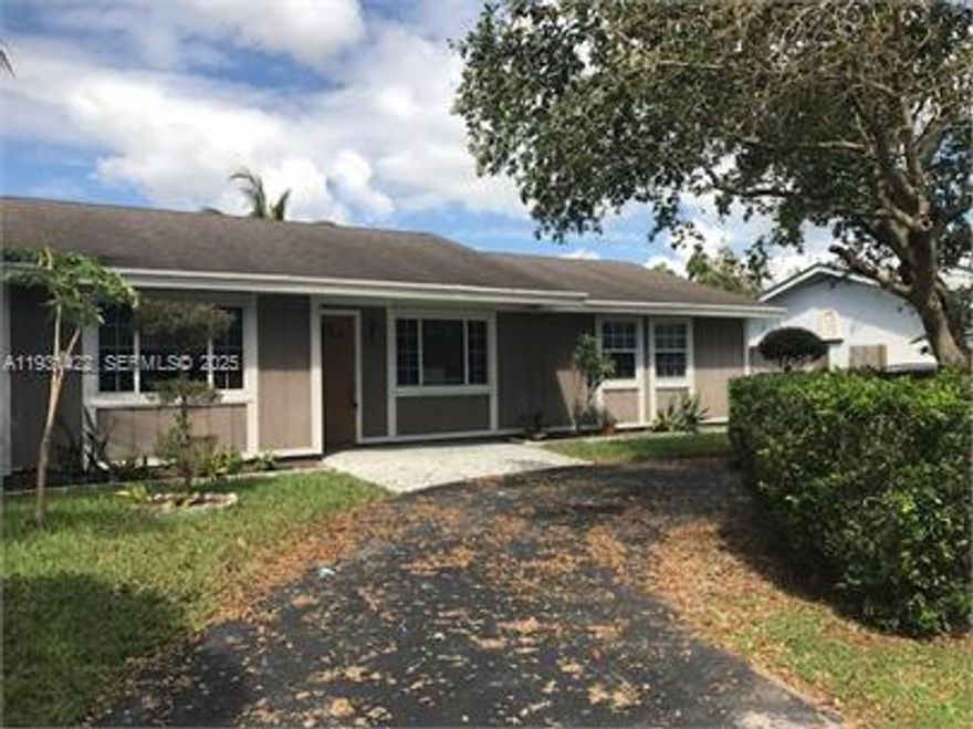 Beautiful and very spacious 5-bedroom, 2-bath single-family home with a peaceful canal view. This property features a large upgraded kitchen and bathrooms with wood cabinets, granite countertops, and stainless steel appliances, along with tile and laminate flooring throughout. Additional highlights include a separate laundry room, a large fenced-in backyard, fresh paint, and more. No HOA – fast approval! One pet allowed (no aggressive breeds); a $250 non-refundable pet fee applies. Tenant is responsible for all utilities including water/sewer and lawn service. Move-in requires first month, last month and 1 month security deposit.