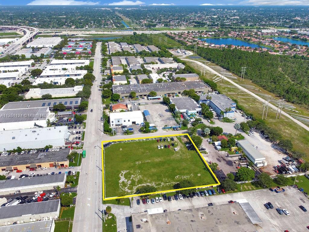 Rare Find. One of the last remaining industrial parcels left in the Kendall / Miami Executive Airport commercial district. This prime location is just minutes to the 874 Expressway and the 120th street Turnpike Interchange and provides easy expressway access to Homestead, Coral Gables, South Miami, Pinecrest, Palmetto Bay and Miami International Airport. Ideal location to build a corporate headquarters, manufacturing or distribution facility. Land consists of 3 folio #'s 30-5913-014-0010 / 30-5913-014-0020 / 30-5913-014-0030.