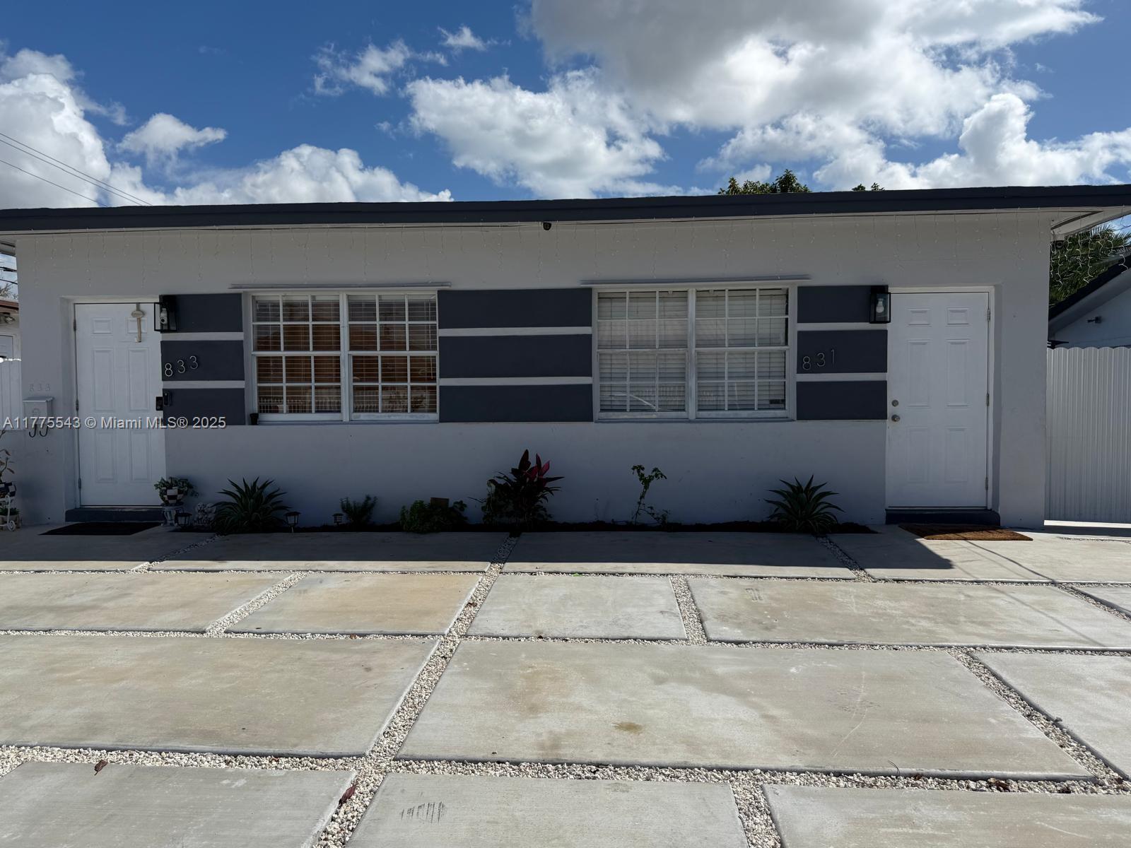 This fully remodeled duplex is a fantastic investment opportunity in one of Miami’s most desirable neighborhoods. With two beautiful, updated units, this property offers a monthly income of $4500 providing excellent cash flow and strong rental demand.Two Completely Remodeled Units Each unit has been thoughtfully updated with modern finishes and fixtures, offering a sleek and stylish living space, each with separate patios and laundries. Situated in a rapidly appreciating area of Miami, with easy access to major highways, trendy neighborhoods, shopping, dining, and entertainment. Has Two electric meters and two water meters, ample parking for both units. This property promises strong returns for investors looking for consistent rental income in a growing market this duplex is a must-see!
