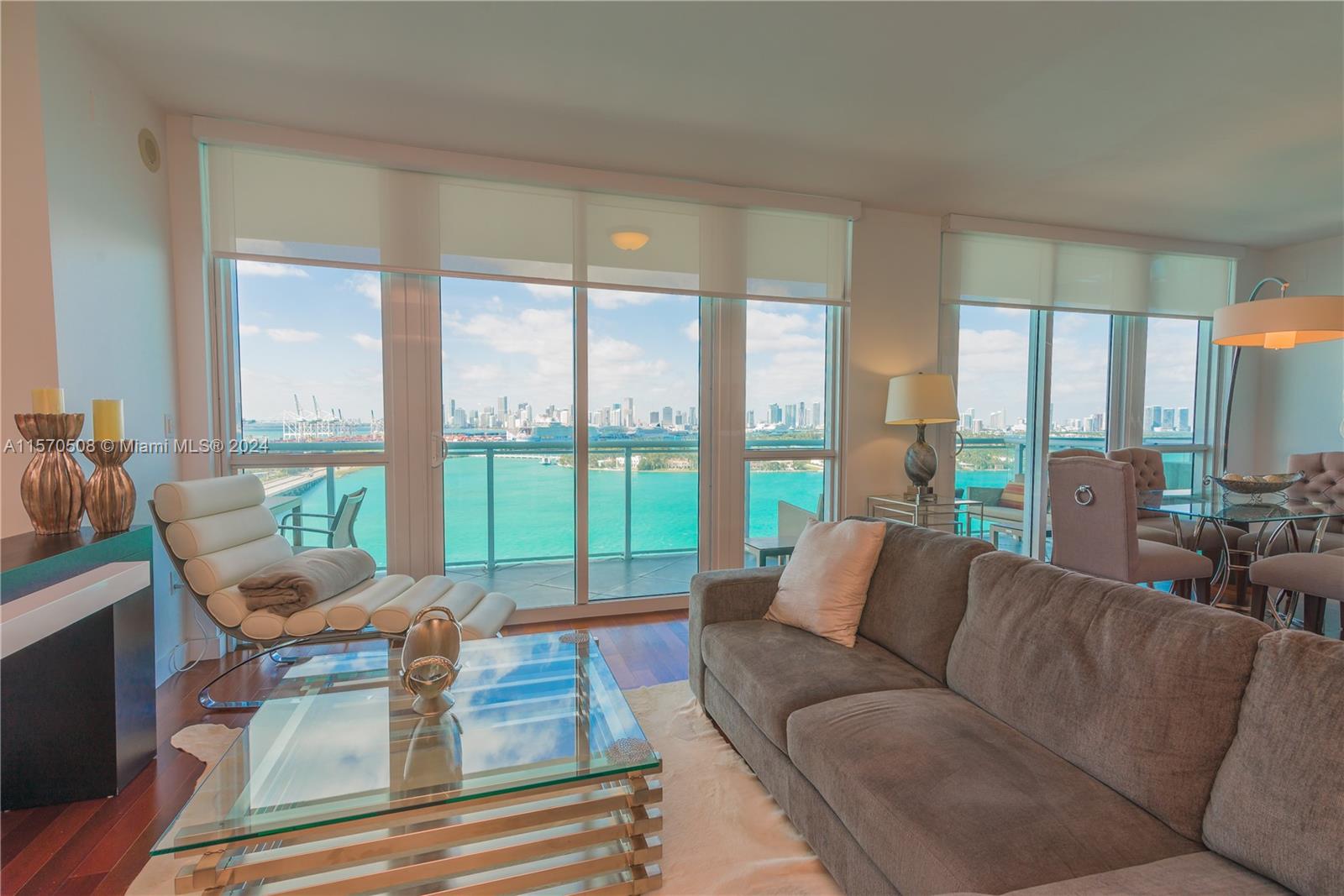 Property for Sale at 520 West Ave 1903, Miami Beach, Miami-Dade County, Florida - Bedrooms: 1 
Bathrooms: 2  - $1,400,000