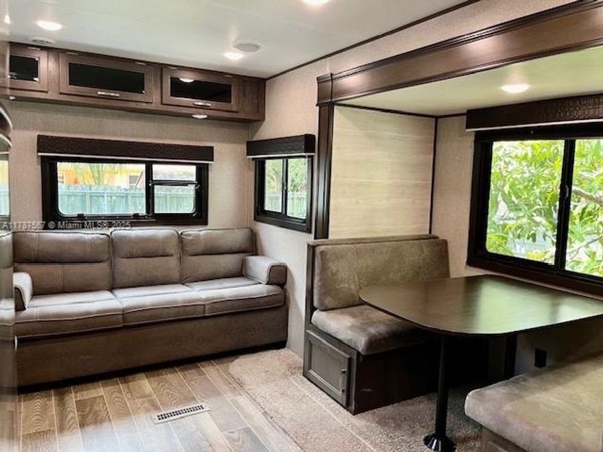 Welcome to this charming 1 bed and 1 bath RV for rent. Fully Furnished. No Association Approval. Easy process to move in. Private yard.  Electricity, water, gas, and Internet are included.  First month, last month and security deposit required, NO PETS ALLOWED. Parking Space.