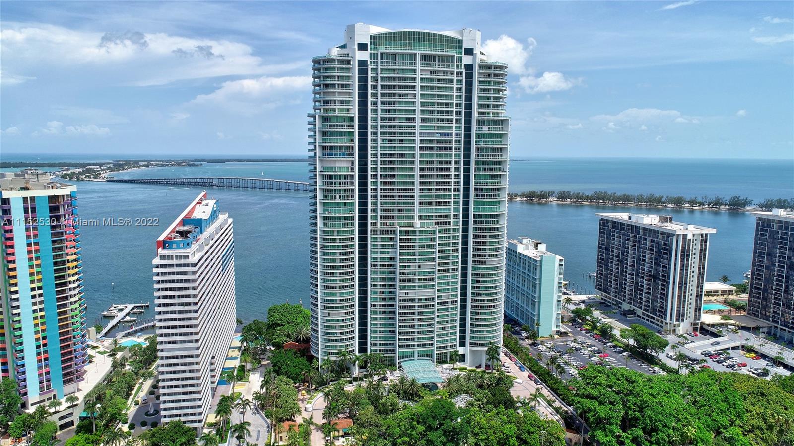 One of the best buildings in Brickell, the elegant and unique Santa Maria. Breathtaking panoramic views of the Ocean, Bay and mesmerizing Skyline from this gorgeous unit that has been completely renovated with luxurious finishes! Spacious 4 bedrooms 5.5 bathrooms featuring Veneta Kitchen with top of the line appliances, custom lavish closets, shades, doors, walls, wood and marble floors. Master bedroom with opulent in suite bathroom. Flow through the unit w/ tons of natural light, private foyer and elevator. Expansive terraces with stunning unobstructed views of the Downtown Miami skyline, Biscayne Bay views. Santa Maria offers state of the art amenities, world class gym with never-ending views, heated pool, lighted tennis court & racquet ball court, marina access, privacy, location