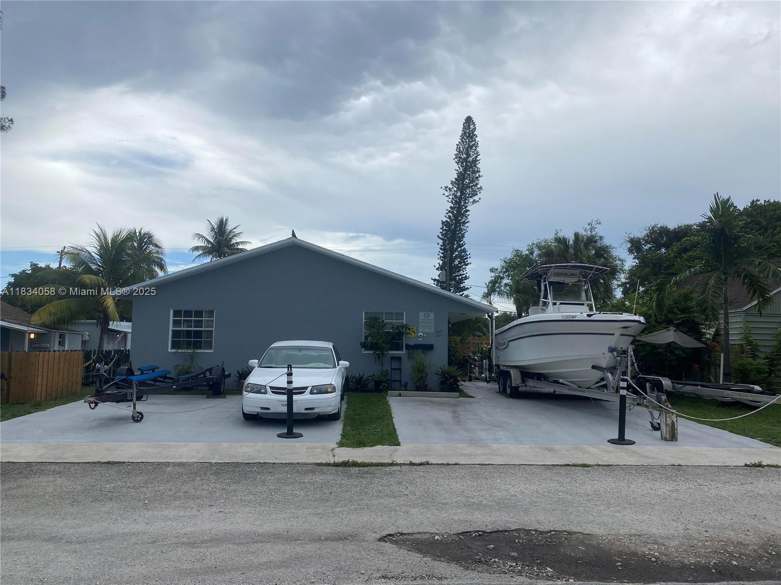 Absolutely great opportunity to invest in Dania Beach! Very strong cash flow with solid tenants. Total monthly rent is over $8,000, which translates into a 100k income/year. ROI 8% before expenses. Duplex is currently operating with 4 units, all very well kept and clean, updated. Quiet neighborhood, close to beaches, airport, shopping. Schedule your showing today for your clients. Excellent opportunity for long term hold. Cash buyers preferred, seller financing considered with significant down payment.