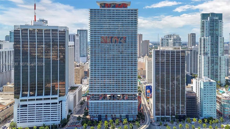 Experience breathtaking, unobstructed views of Biscayne Bay from this beautifully appointed 2-bedroom, 2-bath residence with den at the iconic 50 Biscayne. Perfectly positioned in one of Downtown Miami’s most sought-after addresses, this light-filled unit offers both style and comfort in the heart of it all.

Residents enjoy resort-style amenities, including a state-of-the-art fitness center, full-service spa with steam room and sauna, relaxation lounge, sparkling pool, jacuzzi, and elegant club room.

Ideally located directly across from Bayside Marketplace, and just moments from the Kaseya Center (formerly AA Arena), Adrienne Arsht Center for the Performing Arts, and Brickell City Centre. Only a short 10-minute drive to South Beach and convenient access to Miami International Airport.

Easy to show—contact listing agent via call or text to schedule your private tour.