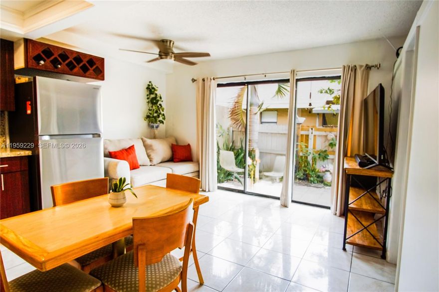 Well-maintained 2-bedroom, 2-bathroom townhouse with approximately 1,000 square feet of living space. Features include a garage, private patio, and walk-in closet. Major systems have been recently updated, including the roof, water heater, and air conditioning, helping reduce maintenance costs. Located in a central area of Miramar, close to shopping, restaurants, schools, and major roadways. Excellent opportunity as a primary residence or an investment property with strong rental potential.

FHA project approval expired. Single Unit Approval may be possible subject to lender review and FHA concentration limits. Buyer to verify with lender.