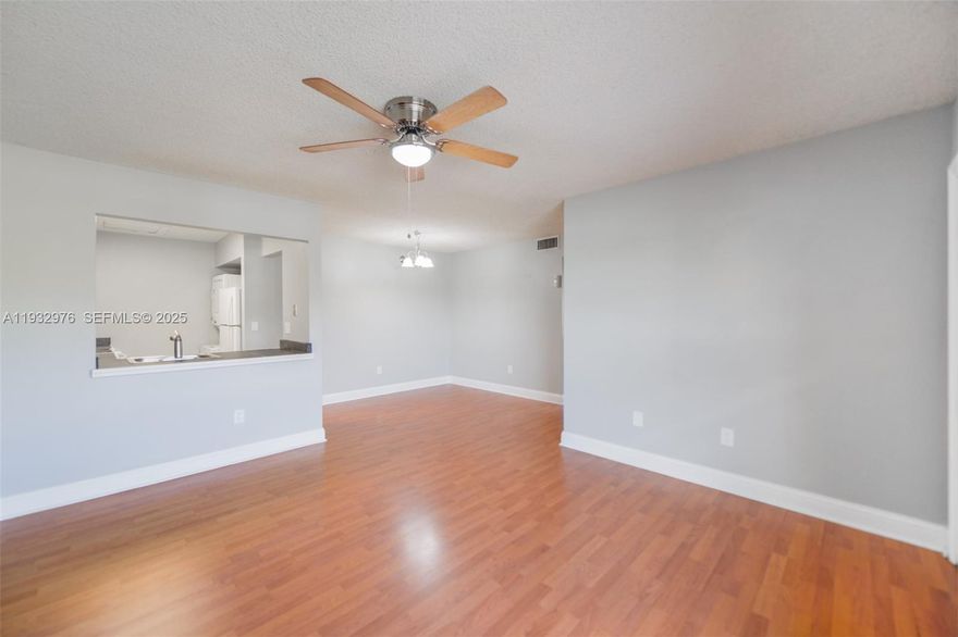Renovated two-bedroom condo in the highly sought-after Hialeah area. Features include elegant flooring throughout, generous closet space, central A/C, and a private washer and dryer. Located in a gated community offering a children’s play area, multiple pools, a basketball court, and more. An opportunity not to be missed.