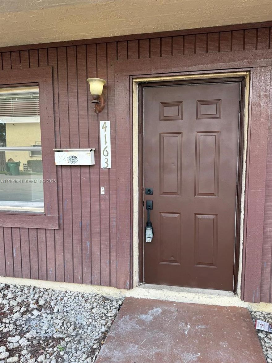 Recently remodeled 2 story townhome with fenced backyard. Washer and dryer inside the unit. Wood floors throughout. New kitchen with stainless steel appliances. Nice area. Close to Florida Turnpike, I-595, 441 and FLL  Airport. Easy to show!!