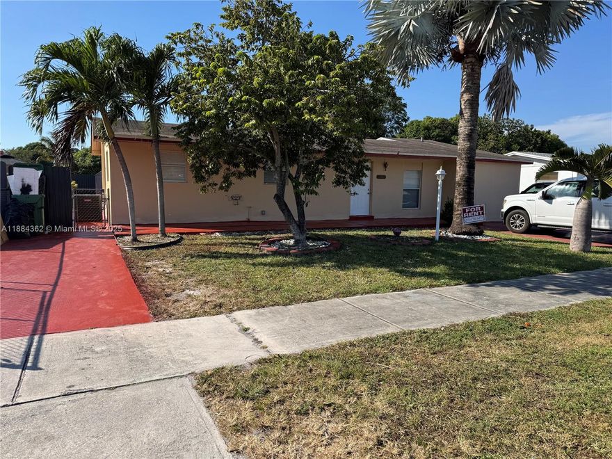 Will not last ! Ready to move in 4/2 complete remodeled large bath room. Very large kitchen. Patio with gazebo and hot/cold water sink. Utility shed. Private fence. On a very quite neighborhood/street.