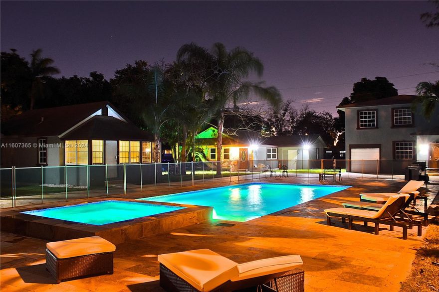 5 small houses totaling 8 bedrooms and 8 bathrooms - all within an enclosed walled in compound. Completely private. 40,000 square feet of land. Furnished or unfurnished.