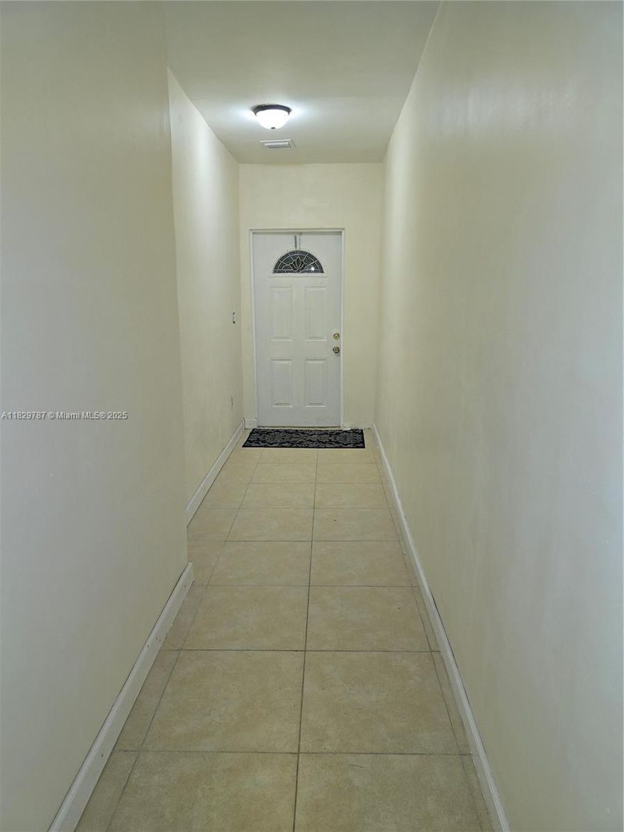 3 bedrooms one bath located behind Honda dealership, BrandsMart, Marshalls [US1] No association.  Close to Metro service.