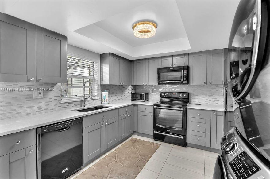 This 3-bed, 3-bath townhome in Flamingo Lakes serves up comfort and convenience with a side of charm. Features include an upgraded kitchen and baths, a first-floor full bed-bath perfect for guests, remote work, or a home gym. Upstairs, two spacious bedrooms each feature en-suite baths. Enjoy the benefits of a full-size washer and dryer, assigned parking, and a fenced-in patio that’s practically begging for morning coffee or evening unwinding. There is a community pool for those splash-worthy weekends, and this home is located 0.3 miles to Flamingo Park (think dog park, basketball, tennis, and fresh air). 0.5 miles to Countryside Shops and Under 3 miles to Vista View Park for panoramic views and outdoor adventures. Both private and public schools nearby along with other great shopping.
