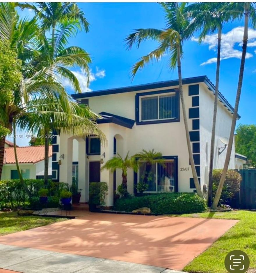 Welcome to your dream home in the beautiful community of unincorporated Miami/Homestead! This stunning property features 4 spacious bedrooms and 3 full bathrooms, offering ample space for family and guests. The thoughtful distribution ensures both practicality and coziness. As you enter, you'll be captivated by the high ceilings in the living area. Enjoy beautiful Mexican tile floors in the living area, complemented by a granite kitchen and elegant dark wood cabinets. Three bedrooms are located upstairs, featuring laminate wood floors, and two upgraded bathrooms. One bedroom with a full bathroom downstairs for guests gives you comfort and style.

The gorgeous backyard is perfect for entertaining, complete with a lovely porch and an additional gazebo featuring a built-in grill—ideal for summer barbecues and gatherings with friends and family. This home also boasts a brand new aluminum roof, ensuring durability and peace of mind. With meticulous care and maintenance, this property is in immaculate condition, ready for you to move in and make it your own.

Don’t miss out on this fantastic opportunity in a no-Association fee community. Schedule your showing today and experience all that this beautiful home has to offer!