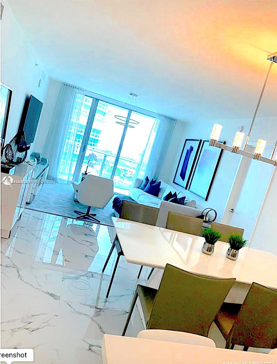Great Opportunity to live in a peaceful gorgeous high end development in the most sought after city in Florida: Sunny Isles Beach! This apartment has 2 suites and a third room with 2 beds and a full bath! Great finishing's, excellent interior design. Top European brand appliances. Magnificent intracoastal views and partial Atlantic Ocean.Property offers high end amenities such as a huge fitness center, spa with steam and sauna. Kids area, several pools and business center. A Mount Sinai Specialty Care across the street and a select of restaurants.