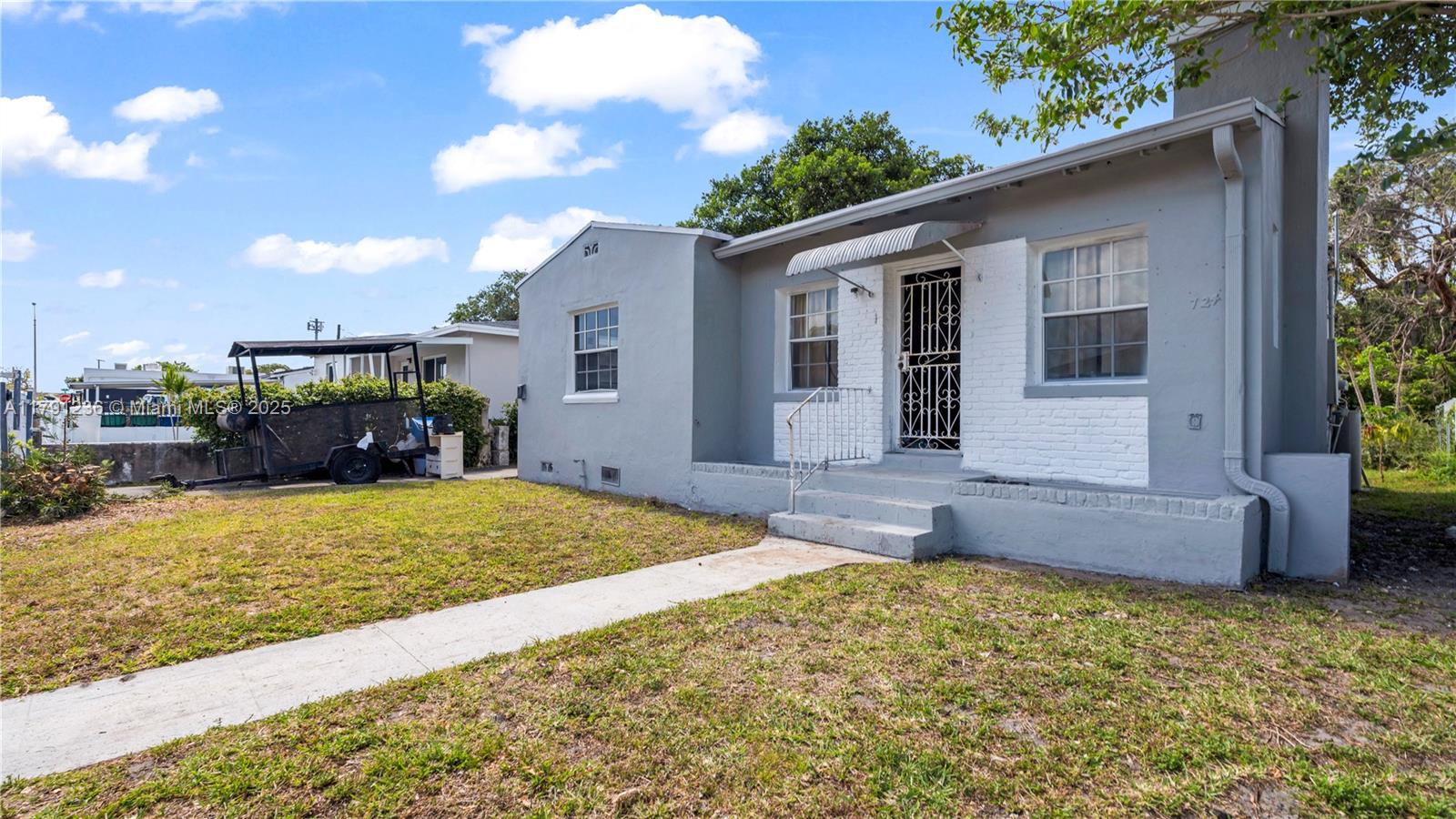 Excellent investment opportunity or ideal for an owner-user! This vacant duplex is currently configured as a non-conforming triplex, offering flexibility and solid income potential. The main unit is a 2 bed / 1 bath, and the two additional units each have a bathroom and separate entrances, great for extended family, guests, or rental income. With all units vacant, it’s a blank slate—update to your style, set market rents, or create a custom living situation. Live in one, rent the rest, or lease all three for max cash flow. Property sits on a spacious lot with off-street parking and outdoor areas. Tons of upside here, don’t miss it.