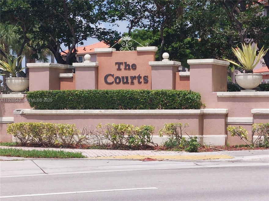 Available now in the highly sought-after Courts at Doral Isles. This spacious 2-bedroom, 2-bathroom condo offers all-tile flooring, newer stainless-steel kitchen appliances, and exceptional privacy thanks to its premier location within the community. The gated neighborhood is beautifully maintained and offers residents access to a pristine community pool. Ideally situated just minutes from the Florida Turnpike and other major highways, this home is also close to top-rated schools, beautiful public parks, and world-class shopping and dining options.
