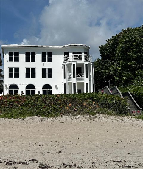 A home in Highland Beach