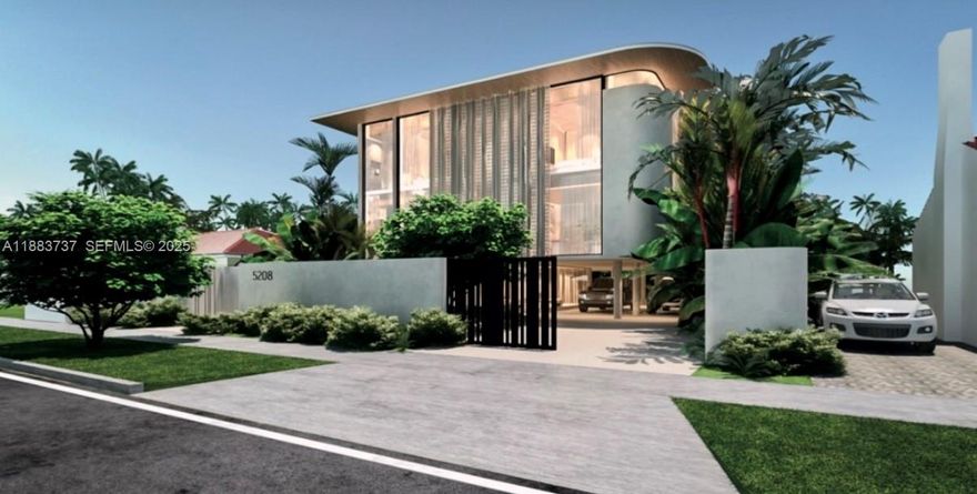Exquisite proposed 2-story residence in prime Miami Beach near La Gorce Contry Clug & the beach. On a 8,839 SF lot with 4,419 SQ FT and under air. This home offers 5BD/5BA, office & open living spaces. Features include chef's kitchne, oasis pool, luxurious primary suite with spa bath & balcony.Currently rented month to month providing income. City approved Design. A rare opportunity to build this one-of-a-kind home blending modern design, indoor-outdoor living & resort-style amenities.