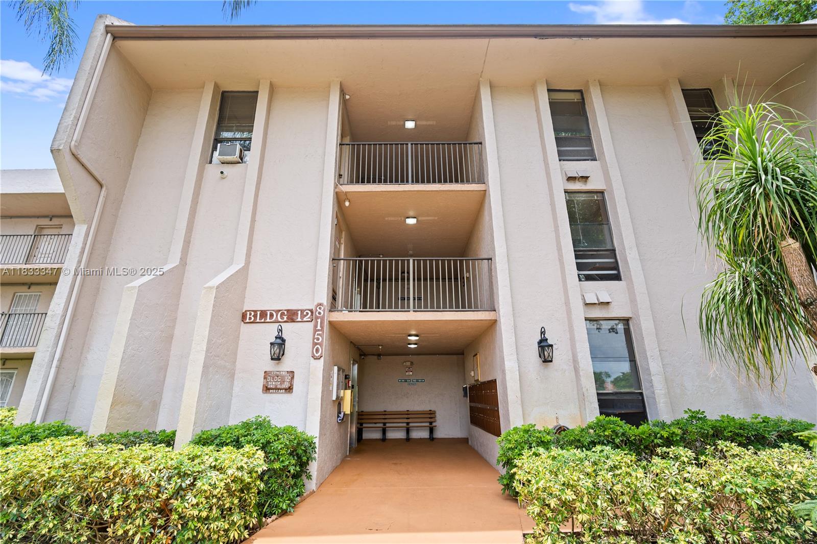 PRICE REDUCED! Welcome Home to this charming and pride of ownership, 2 bedrooms, 2 bathrooms first floor condo unit located in the highly desirable Concord Village in Tamarac! This unit features a tastefully remodeled kitchen featuring a recently purchased refrigerator and updated bathrooms. Neutral color tile adorns the floor throughout and the unit has been recently painted. The sliding door in the living room opens up to an inviting screened and tiled patio with a spectacular view of the garden/golf course. Washer & dryer inside the unit. Per the Association, this is a 55+ community. Amenities include: Community pool, Clubhouse w/billiard room, exercise room & more. Schedule your showing today! It will not last! Do not miss the opportunity to make this lovely unit your new home today!