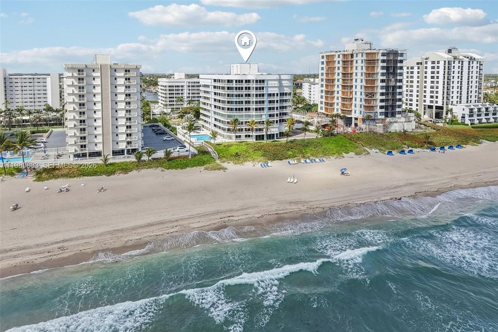 Photo of 3211 S Ocean Blvd #604, Highland Beach, FL 33487 (MLS # A11980833)