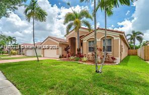 BEAUTIFULLY UPDATED EXECUTIVE HOME IN NAUTICA SUBDIVISION, WEST MIRAMAR, RIGHT OFF I-75. NEUTRAL COLORS. A SEPARATE FORMAL DINING ROOM, A SPACIOUS LIVING ROOM, AND A HUGE FAMILY ROOM-KITCHEN. BEAUTIFUL ELECTRIC SHADES. THE KITCHEN HAS WHITE SHAKER CABINETS, REMODELED LAST YEAR, AND QUARTZ COUNTERTOPS. LOVELY MASTER WITH OVERSIZED SHOWER AND ROMAN TUB, DOUBLE VANITY WITH QUARTZ. SECOND BATH WAS TOTALLY REMODELED LAST YEAR, THERE IS A HALF-BATH OFF THE FOYER AND A VERY BIG LAUNDRY ROOM. THE PROPERTY IS FENCED AND LANLORD TAKES CARE OF THE LAWN. CLUBHOUSE MEMBERSHIP INCLUDED TENANT MUST CARE FOR THE BACK PATIO AND PUT UP HURRICANE SHUTTERS IF THERE IS A HURRICANE WARNING. CLOSE TO EVERYTHING. AN INVITING HOME- GREAT FOR FAMILY ACTIVITIES AND ENTERTAINING!