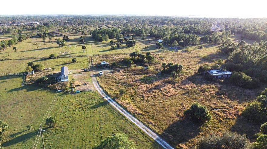 Great potential and unlimited possibilities to own a farming compound where you
can build an eco-friendly business! This spacious 3-beds, 2-bath mobile home is nestled on 40 acres of agricultural land, offering endless possibilities for farming, livestock, gardening and outdoor activities, AIRBNB retreat; or expanding your own rural estate. Located just 10 minutes from Lake Okeechobee, it's a boater’s paradise with easy access to Florida’s West Coast via the Caloosahatchee River and East Coast via the St. Lucie Canal. Additionally, the property is conveniently situated 15 minutes from LaBelle, 1 hour 8 minutes from Fort Myers, and 1 hour 40 minutes from Fort Lauderdale and 2 hours from Miami, providing a perfect blend of rural tranquility and accessibility to city amenities and beaches.